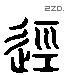 徑 Liushutong characters