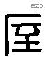 厔 Liushutong characters