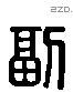 副 Liushutong characters