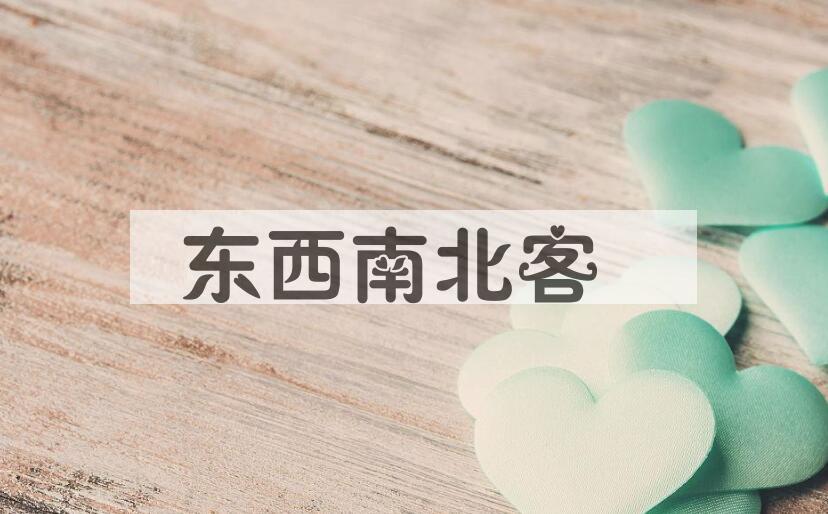 成语东西南北客是什么意思？