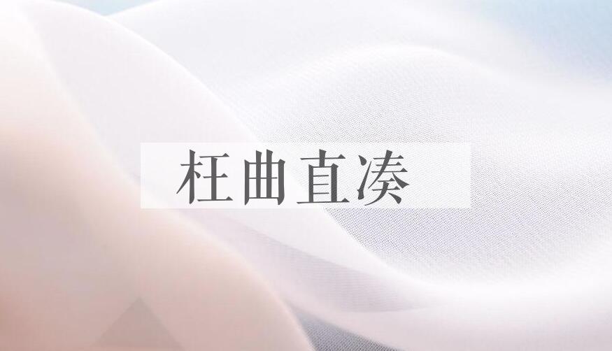 成语枉曲直凑是什么意思？