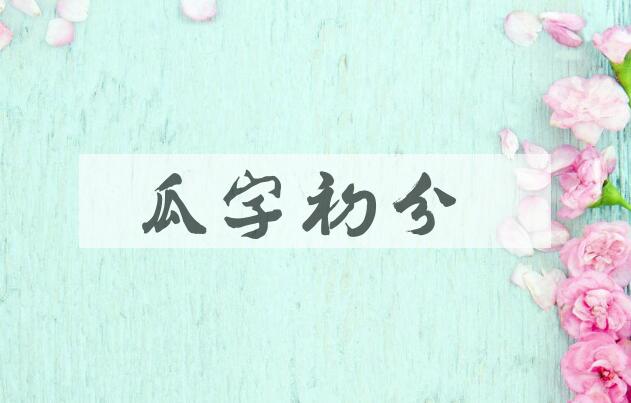 成语瓜字初分是什么意思？