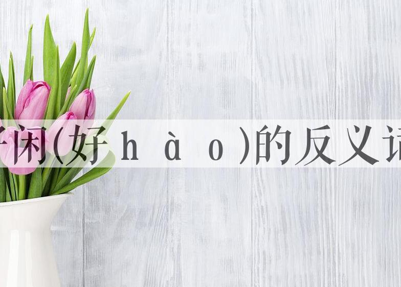 用游手好闲(好ｈàｏ)造句