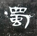 蜀字的其他书法字体