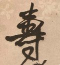 寿 Calligraphy