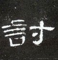 討字的其他书法字体