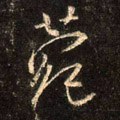 菀字的其他书法字体