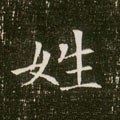 姓字的其他书法字体