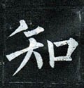 知字的其他书法字体