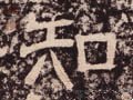 知字的其他书法字体