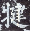 犍字的其他书法字体