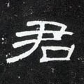 君字的其他书法字体